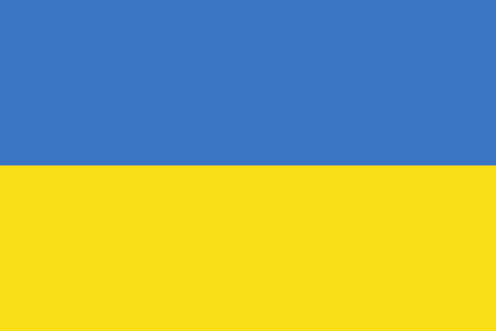 Ukraine, international flags